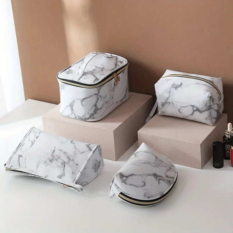 Marble Cosmetic Bag