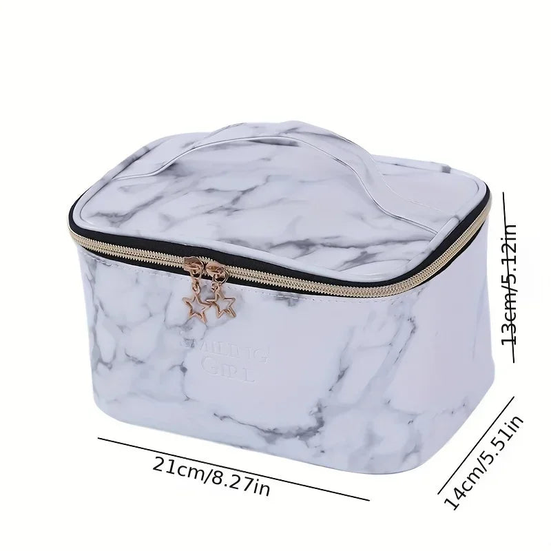 Marble Cosmetic Bag